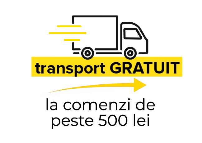 Transport gratuit la comenzi de peste lei